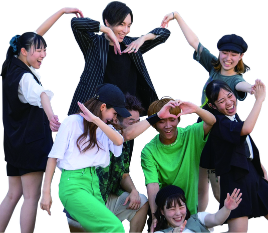 ダンス部の学生たち