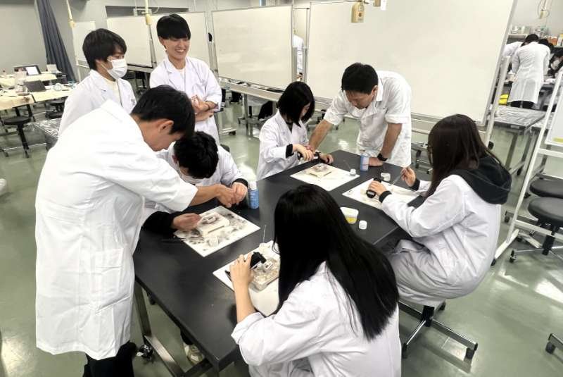 診察実習用机
